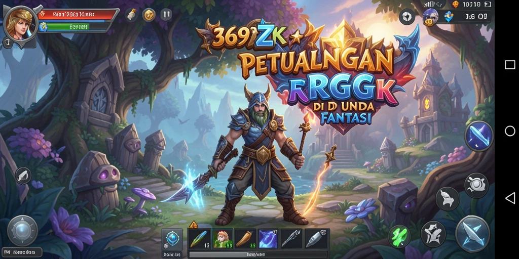 Tampilan gameplay RPG yang mendebarkan dari 369ZK.