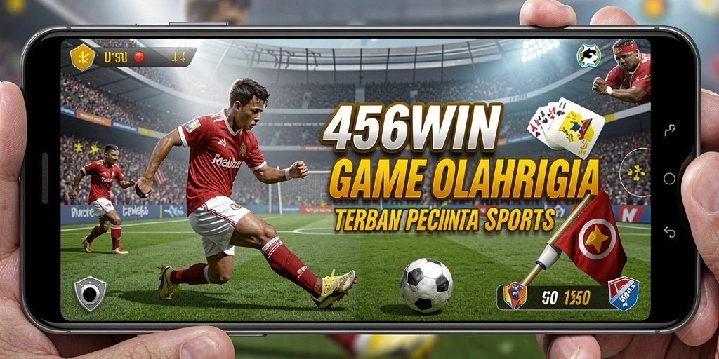 Screenshot menunjukkan momen seru dalam kompetisi olahraga di 456WIN.