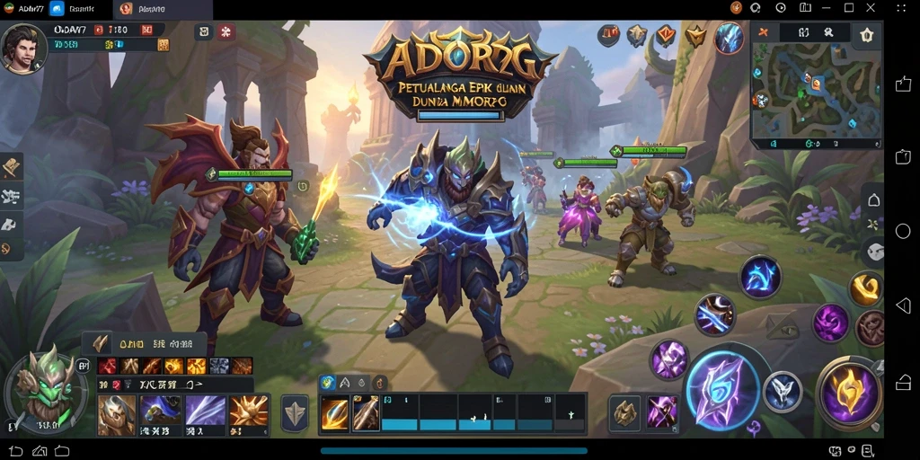 Screenshot gameplay ADAM77 menampilkan aksi seru dan grafis yang memukau.