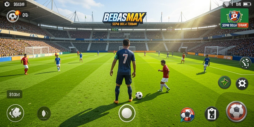 Tampilan gameplay menarik dari BEBASMAX yang penuh aksi.