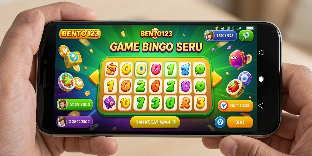 Tampilan gameplay BENTO123 yang menarik dengan angka Bingo.