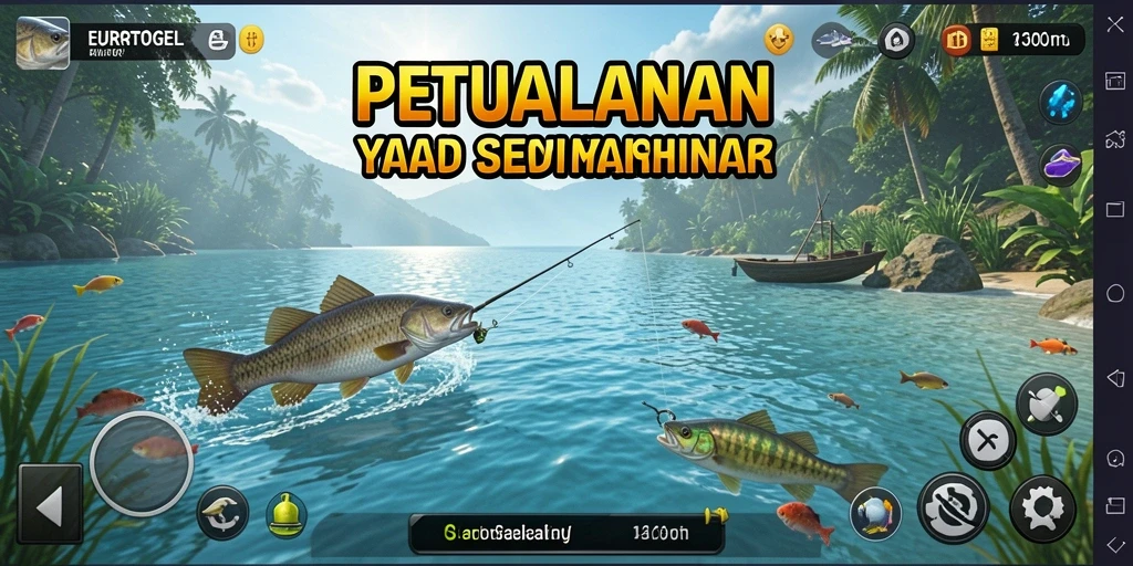 Tangkapan ikan terbaik dari <strong>EUROTOGEL</strong> yang menunjukkan gameplay memancing yang seru.
