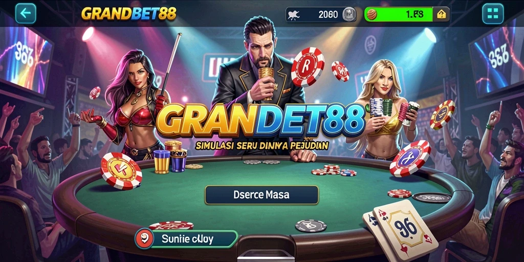 Tangkapan layar gameplay menarik dari GRANDBET88 saat bermain simulasi.