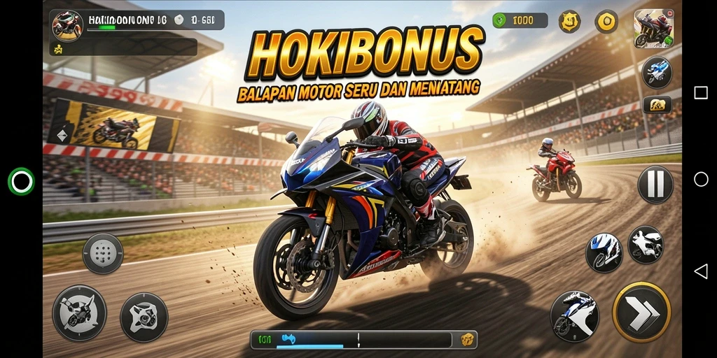 Tampilan gameplay seru HOKIBONUS yang mendebarkan.