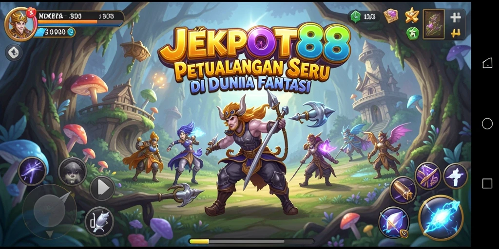 Tampilan gameplay menarik di dunia penuh petualangan.