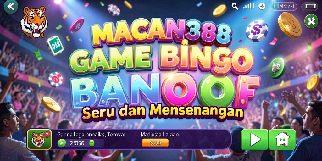 Tampilan gameplay menarik dari MACAN388 saat bermain Bingo.