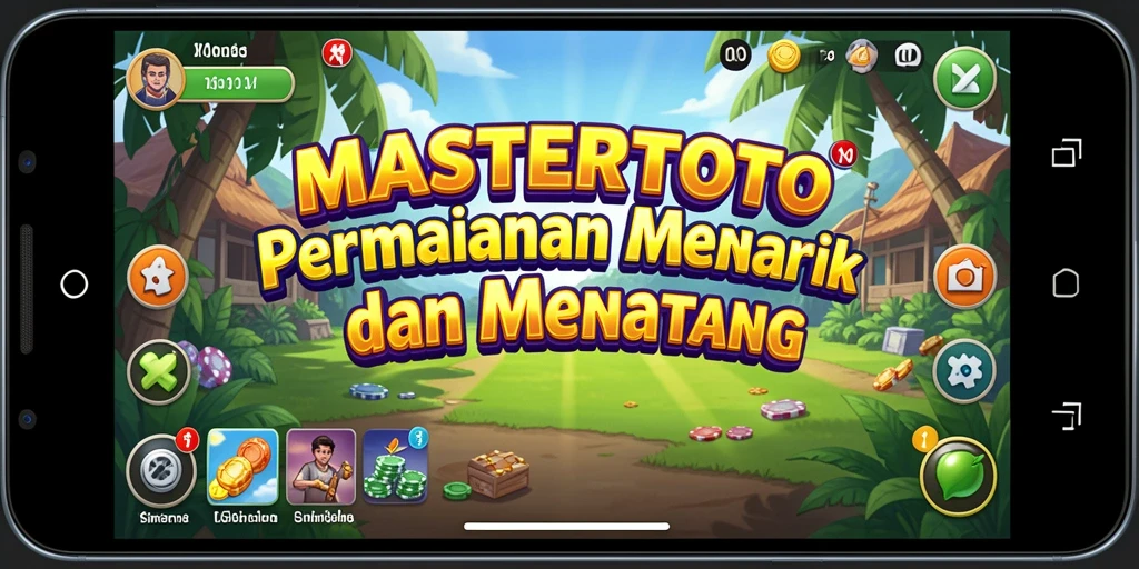 Tampilan gameplay menarik di dalam MASTERTOTO.