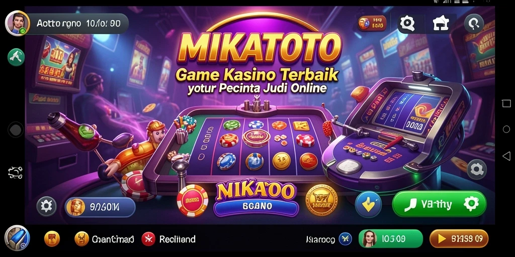 Tampilan gameplay menarik MIKATOTO dengan pengalaman kasino nyata.