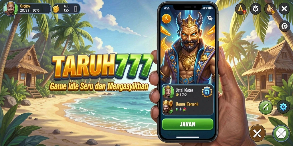 Tangkapan layar gameplay TARUH777 yang menunjukkan pengalaman Idle yang mengasyikkan.