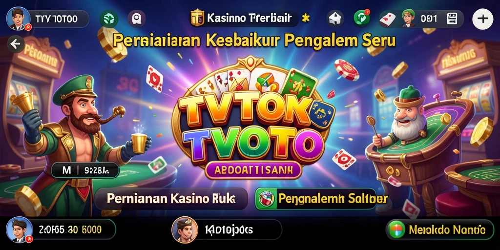 Tampilan menakjubkan dari permainan Kasino di TVTOTO.