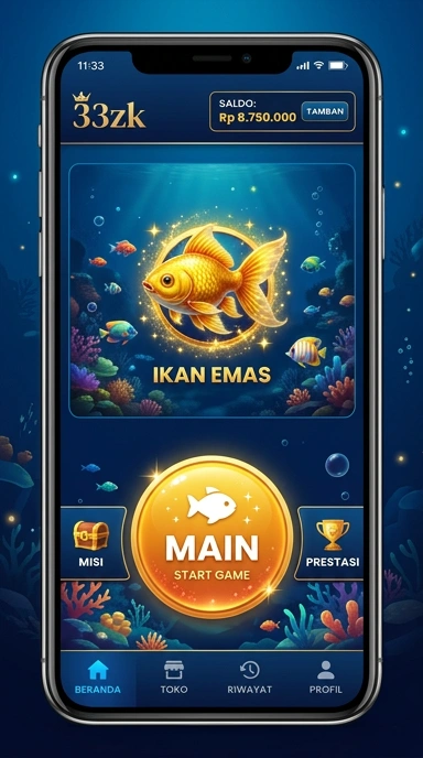 Proses unduh cepat di aplikasi 33zk.
